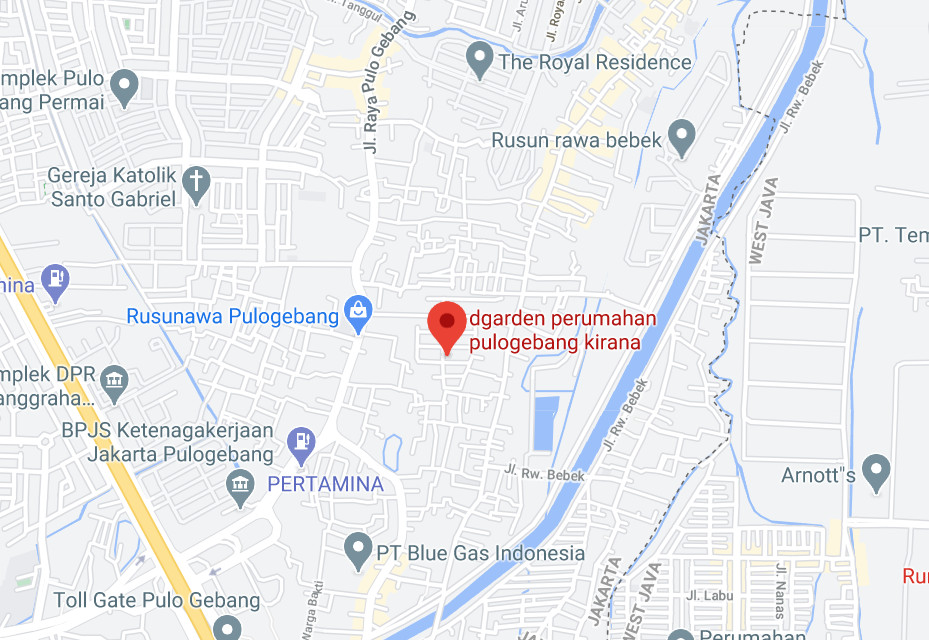 Lokasi d Garden Pulo Gebang Kirana